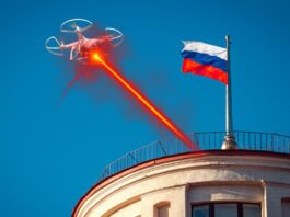 La Russie utilise une technologie chinoise sur le champ de bataille avec un puissant laser destiné à détruire les drones