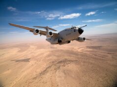 Avion de reconnaissance américain survolant la Côte d'Ivoire