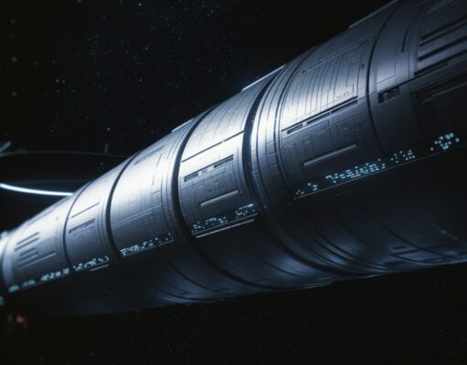 Chrysalis, 58 km de long et 400 ans de voyage : le plan concret pour envoyer 1000 humains vers Proxima b Illustration réaliste du vaisseau Chrysalis dans l’espace profond